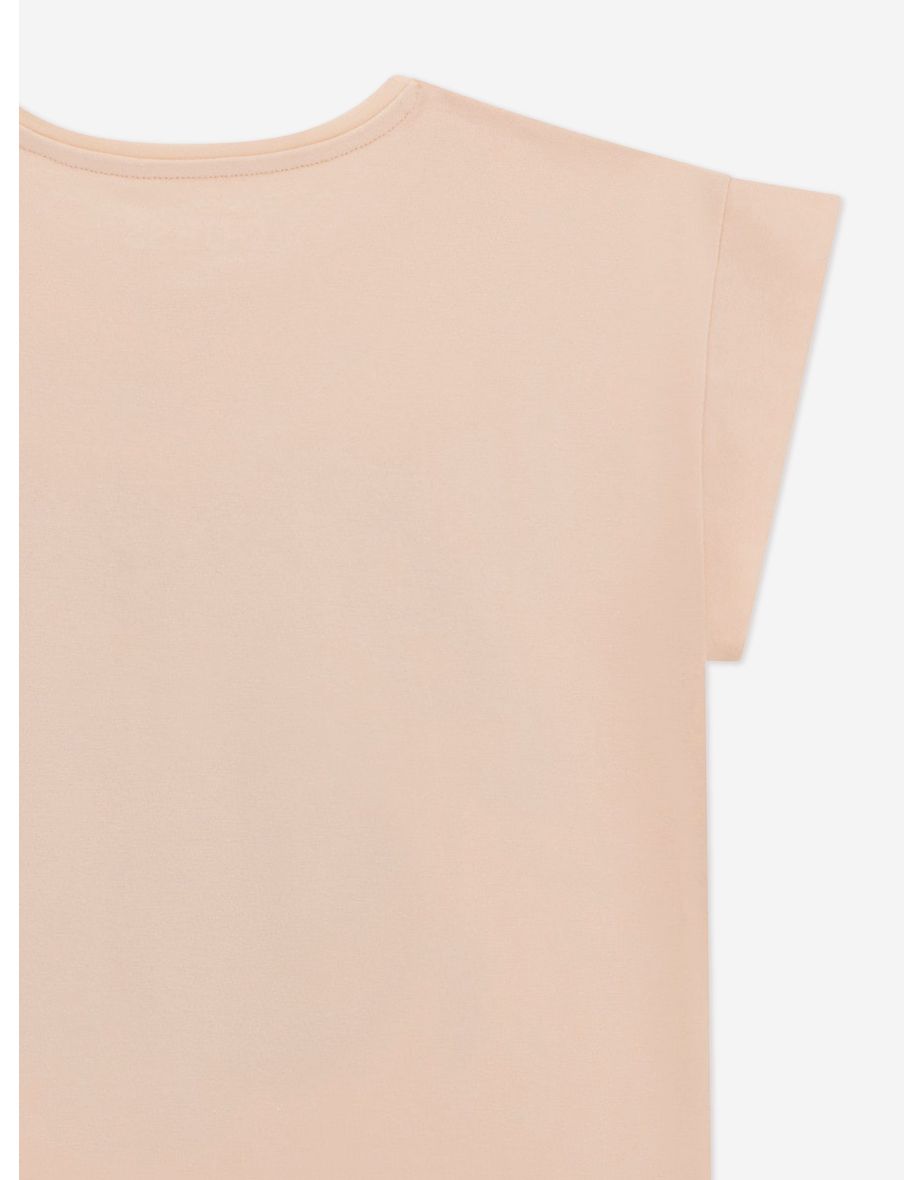 Girls Cherry Midi T-Shirt in Pink - 3
