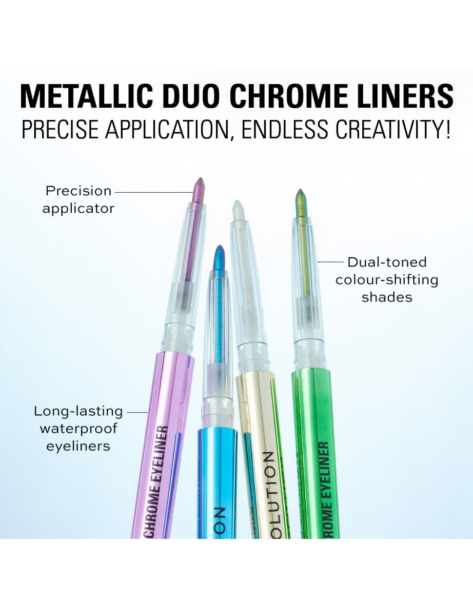Revolution Metallic Duochrome Eyeliner Shifted Sparkle - 5