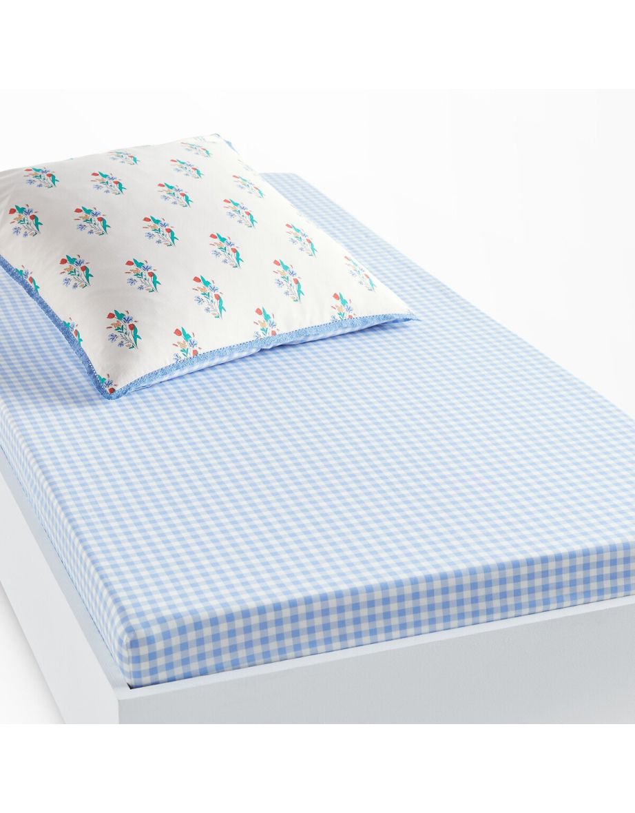 Floriane Floral 20% Recycled Cotton Fitted Sheet