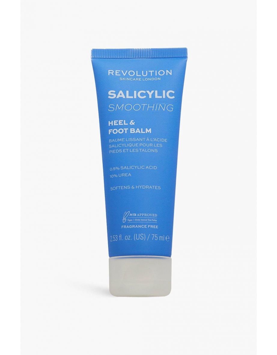 Revolution Body Skincare BHA Salicylic Acid & Urea Smoothing Foot Balm - white