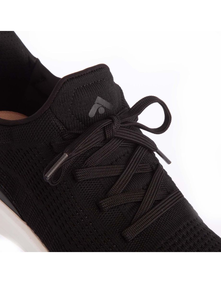 Women's Fit Flop Vitamin FFX Knit Sports Trainers in Black - 4