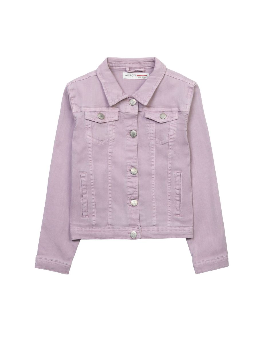 Girls Pink denim jacket
