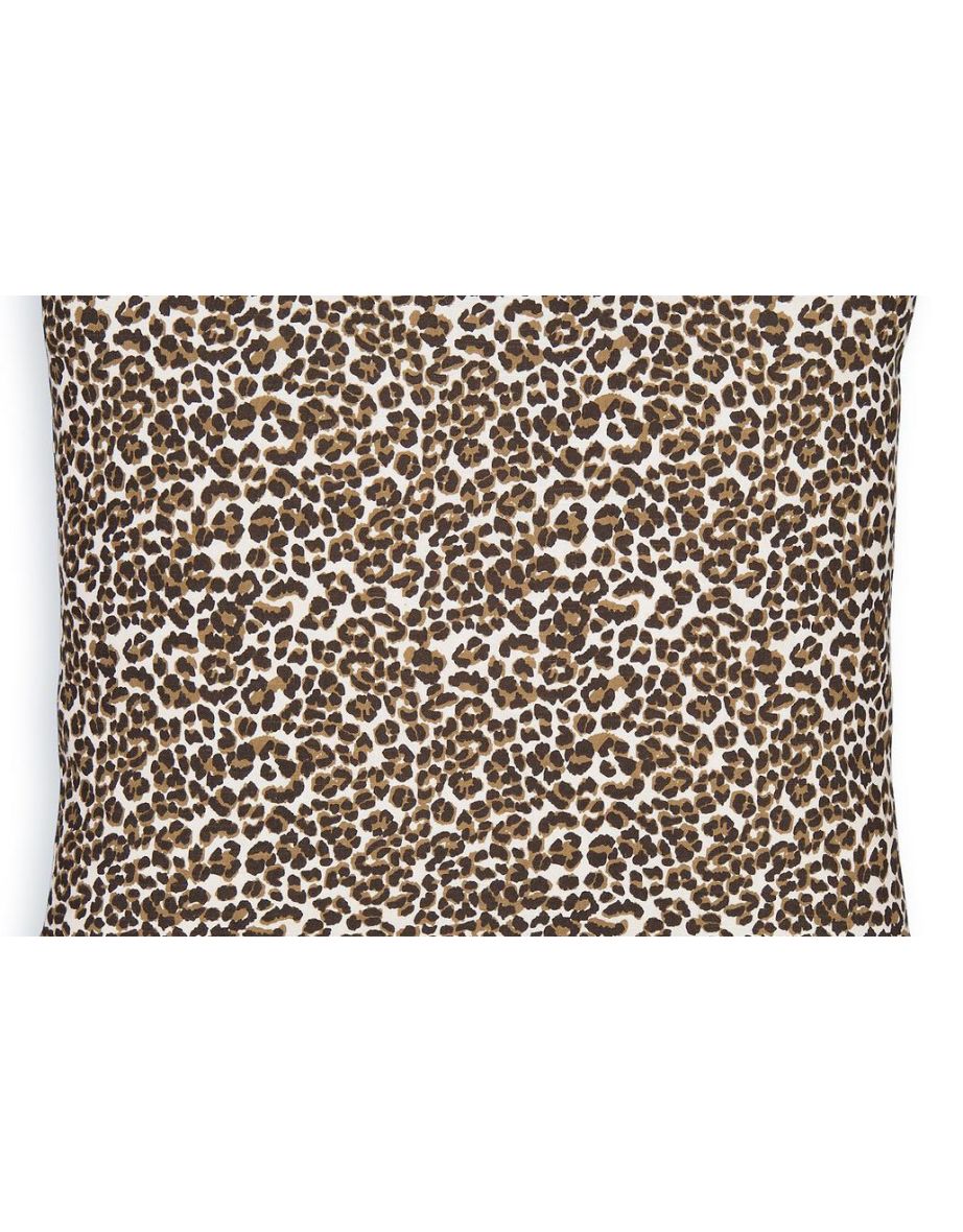 Aretha Leopard Print 45 x 45cm 100% Cotton Cushion Cover