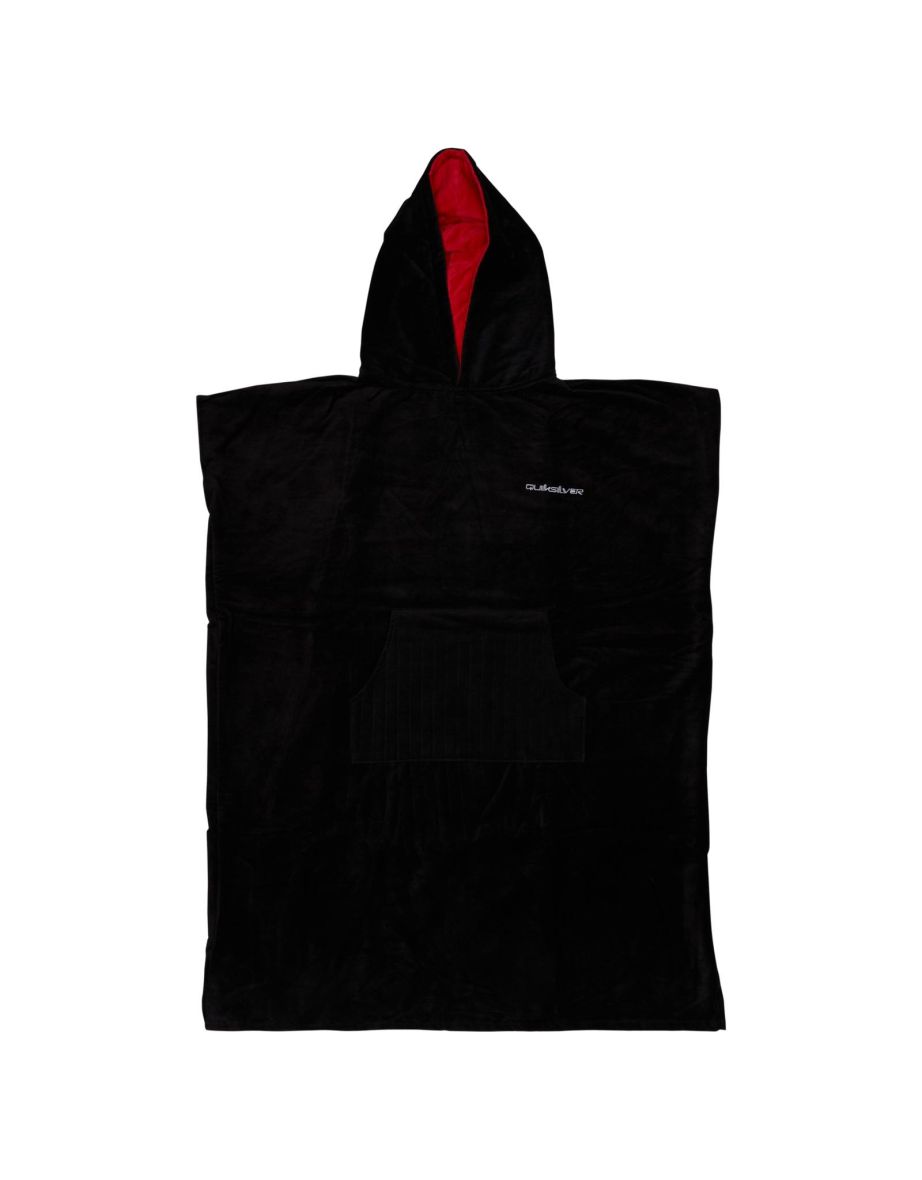 Quiksilver Mens Hoody Towel Beach Pool Large Fit Surf Poncho Changing Towel