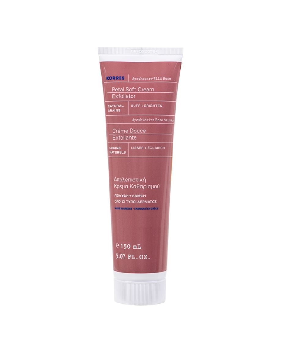 Korres Apothecary Wild Rose Petal Soft Cream Exfoliator 150ml