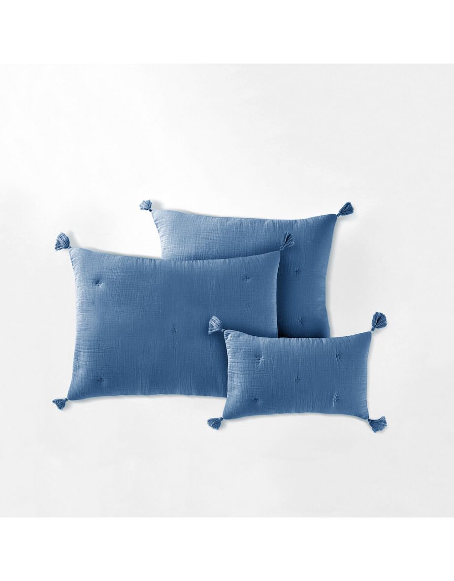 Kumla 100% Cotton Muslin Cushion Cover