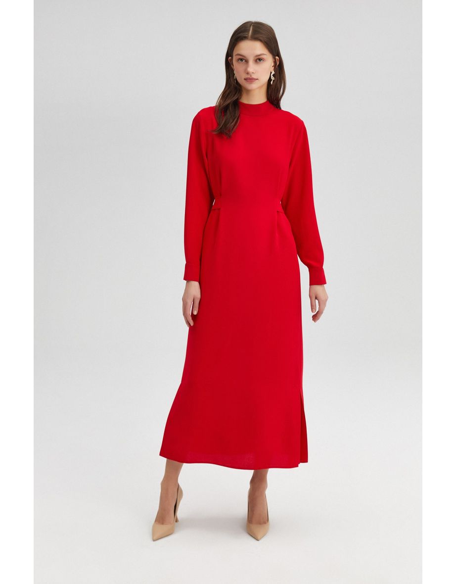 CREPE FIT DRESS