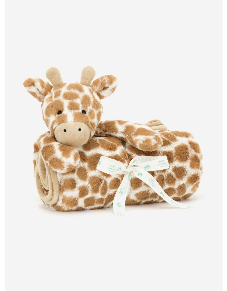 Bashful Giraffe Blanket in Brown (70 CM)