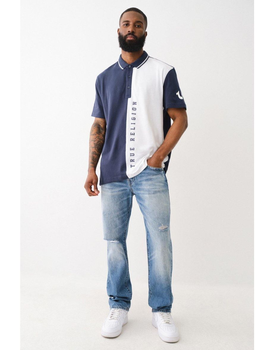 Ricky Rope Stitch Jean Medium Wash