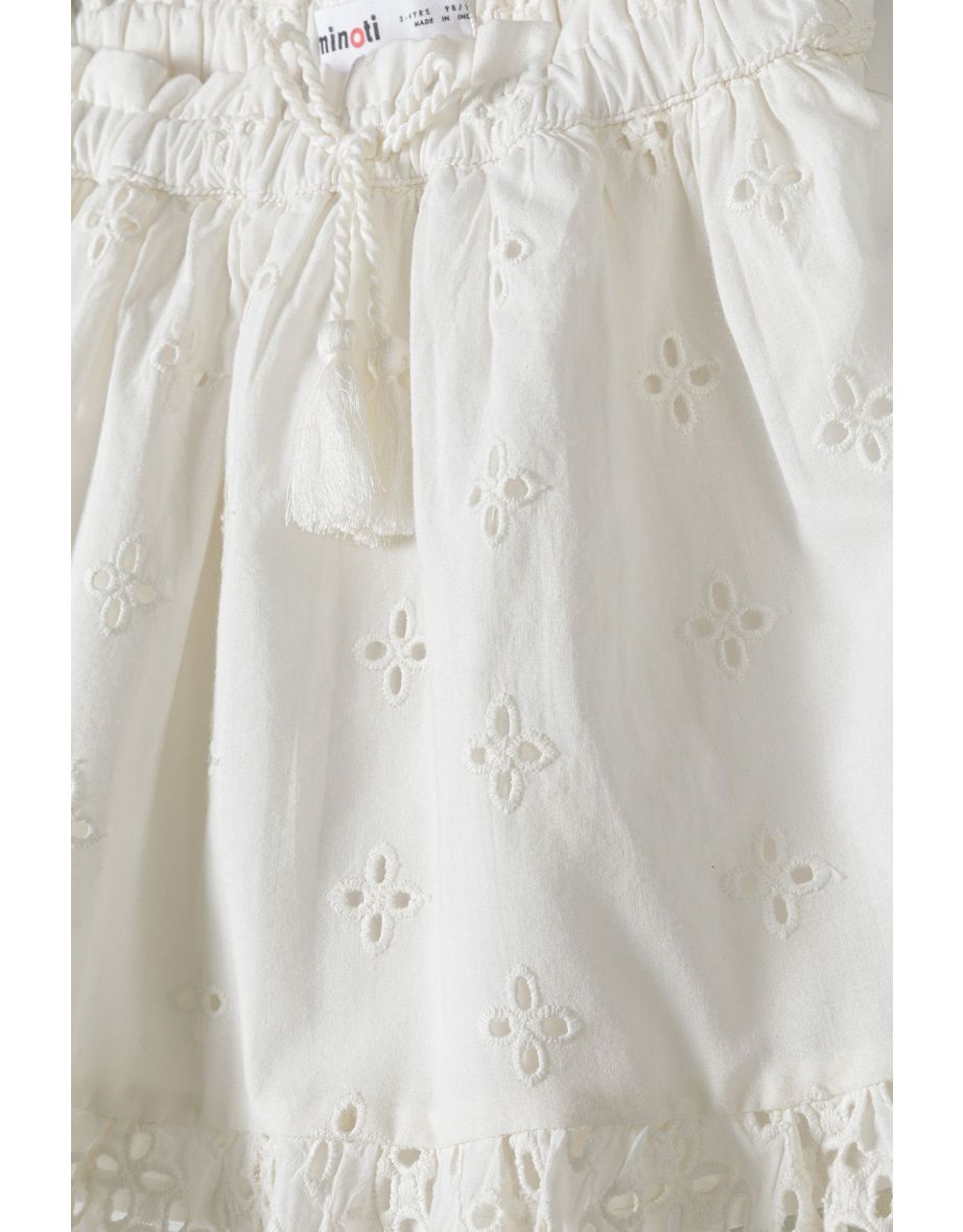 Girls Broderie Anglaise Skirt - 3