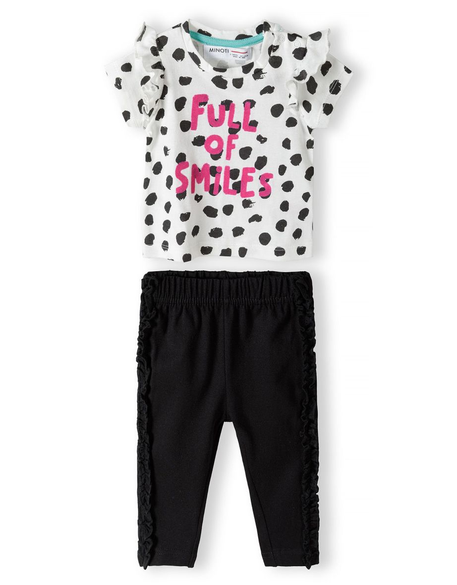 Girls T-shirt and legging set