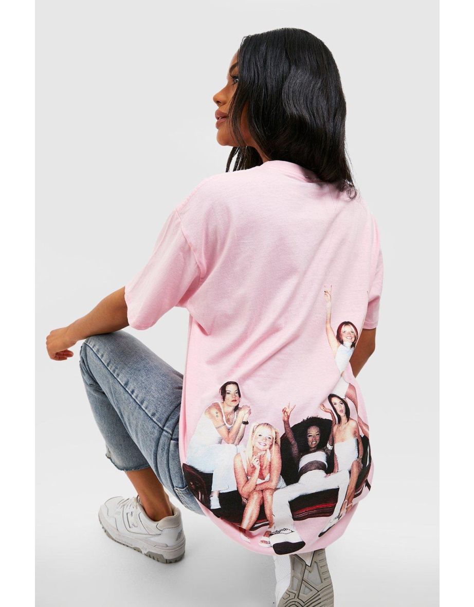 Spice Girls Oversized Band T-shirt - pink - 3