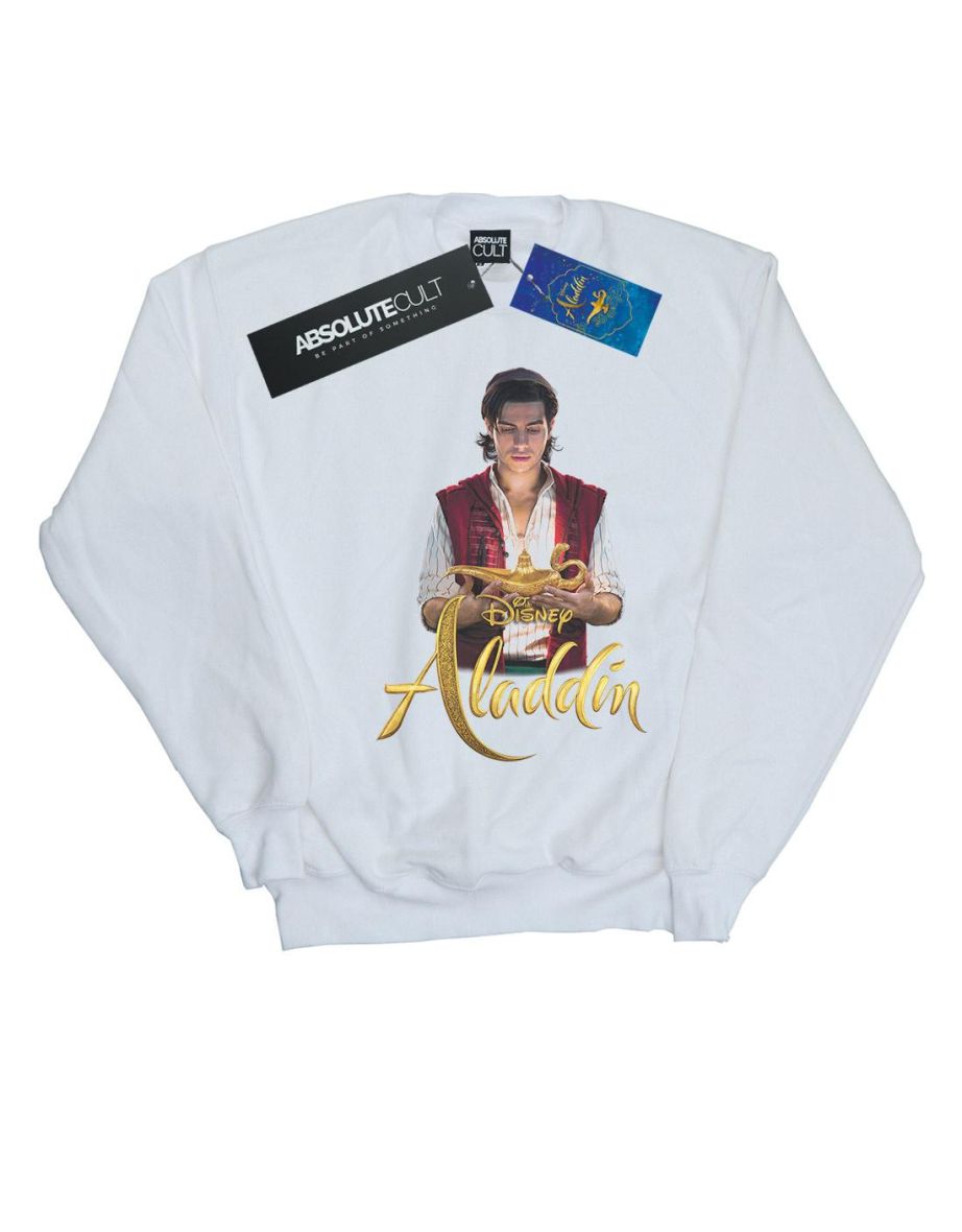 Disney Boys Aladdin Movie Aladdin Photo Sweatshirt - 1