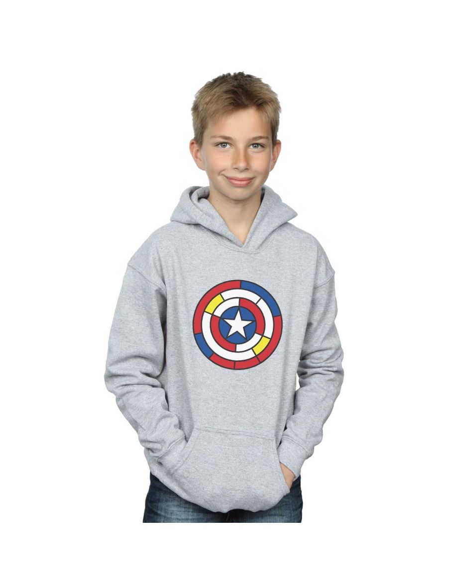 Marvel shield hoodie hotsell