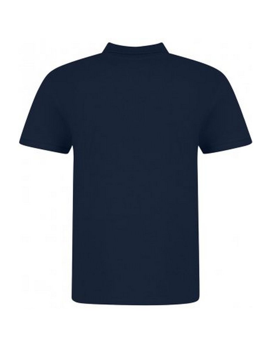 Awdis Mens Piqu Cotton Short-Sleeved Polo Shirt - Oxford Navy - 1