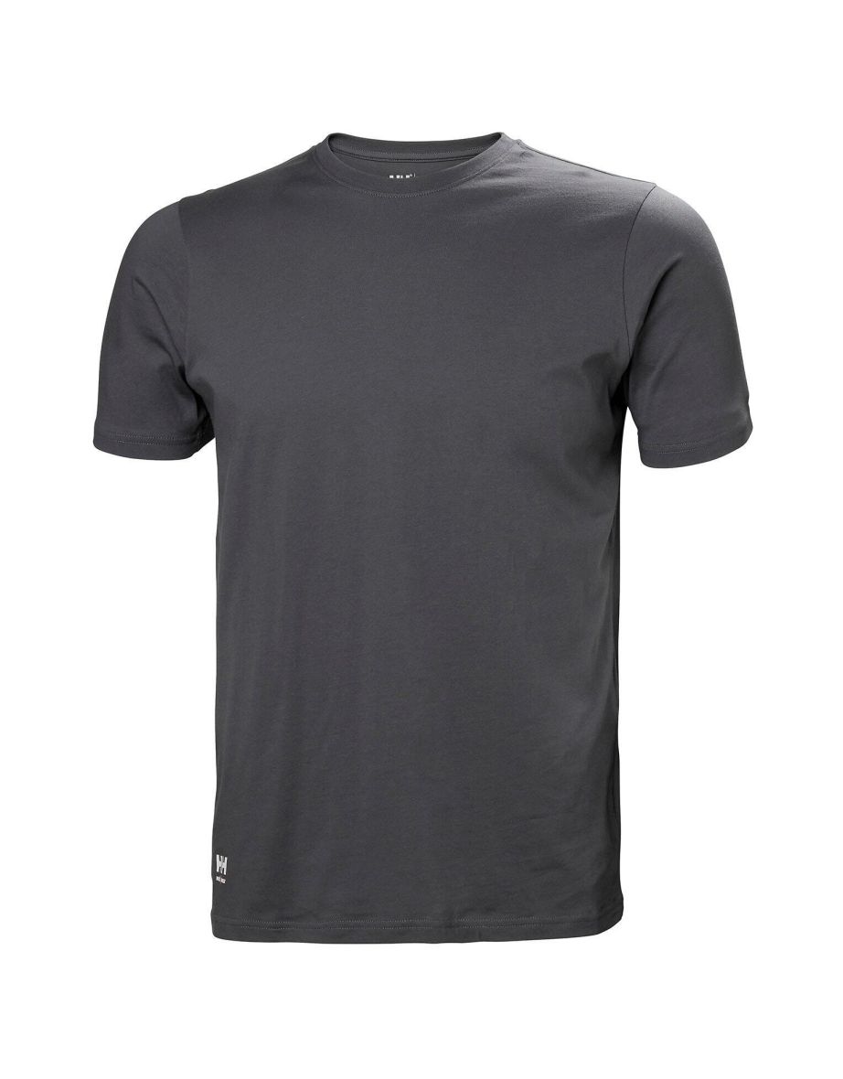 Helly Hansen Mens Short-Sleeved T-Shirt - Dark Grey