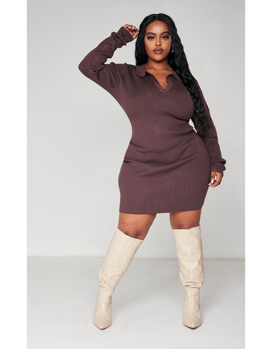 Plus size bodycon mini dress hotsell