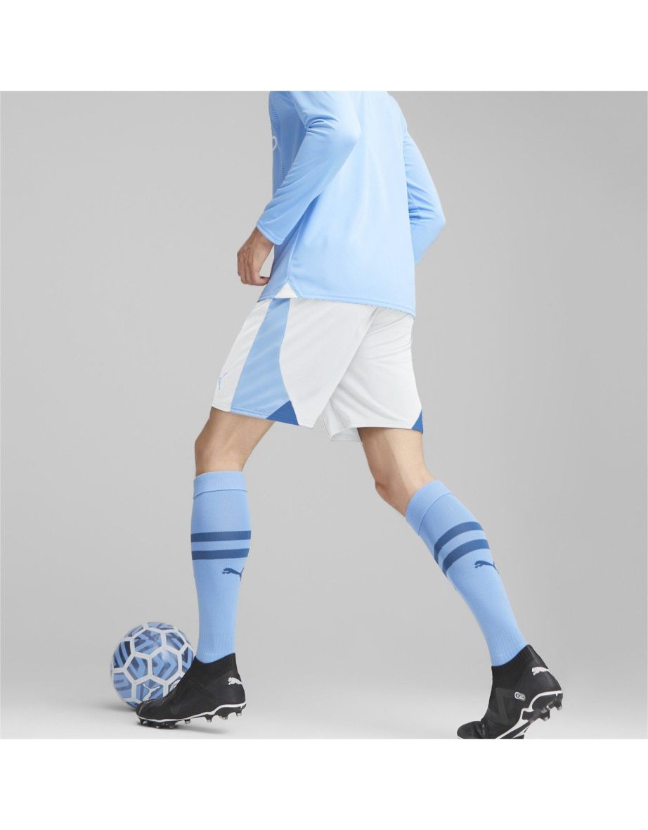 Men's Puma Manchester City 2023/24 Replica Home LS Jersey in Blue - 5