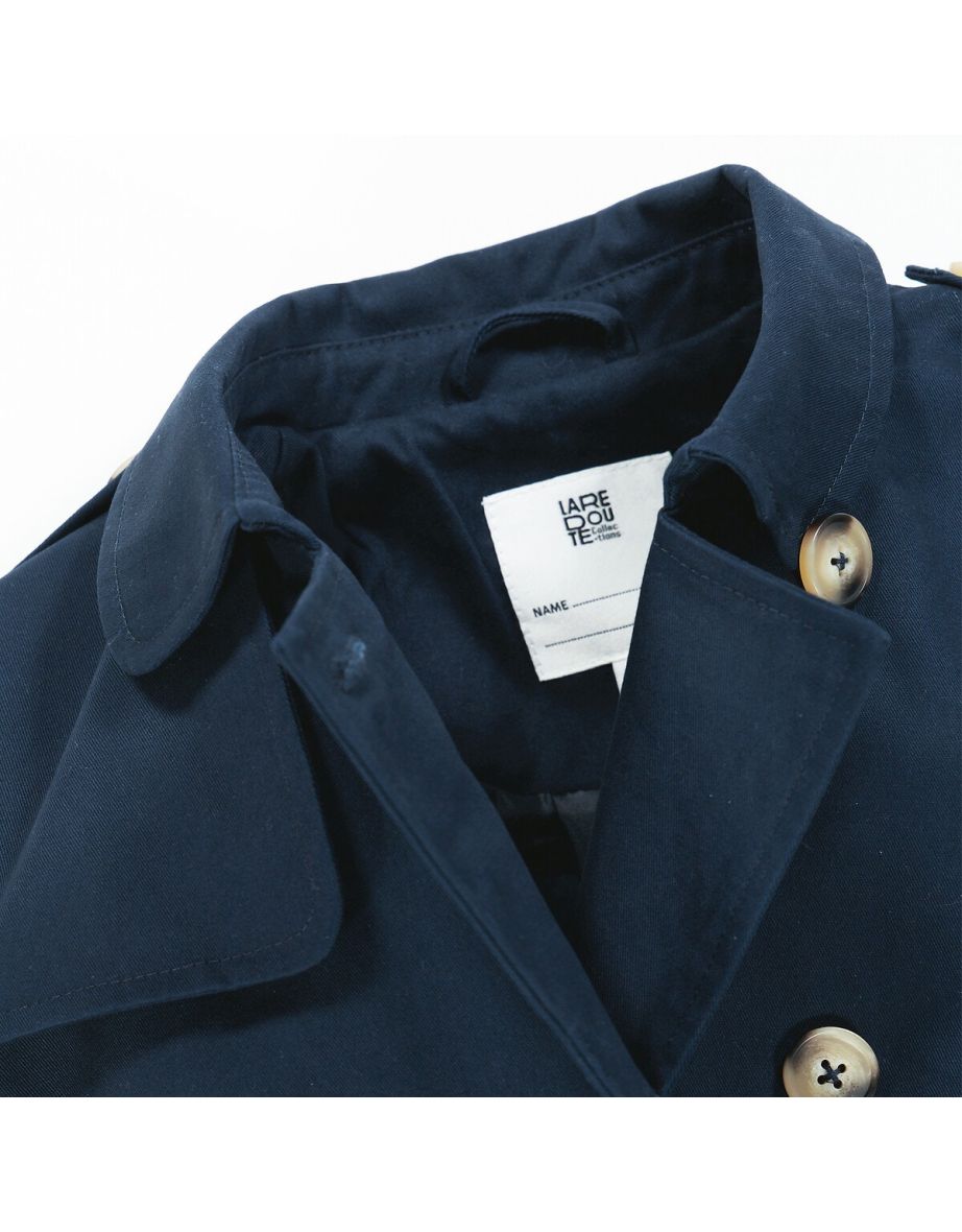 Les Signatures - Cotton Belted Trench Coat - 5
