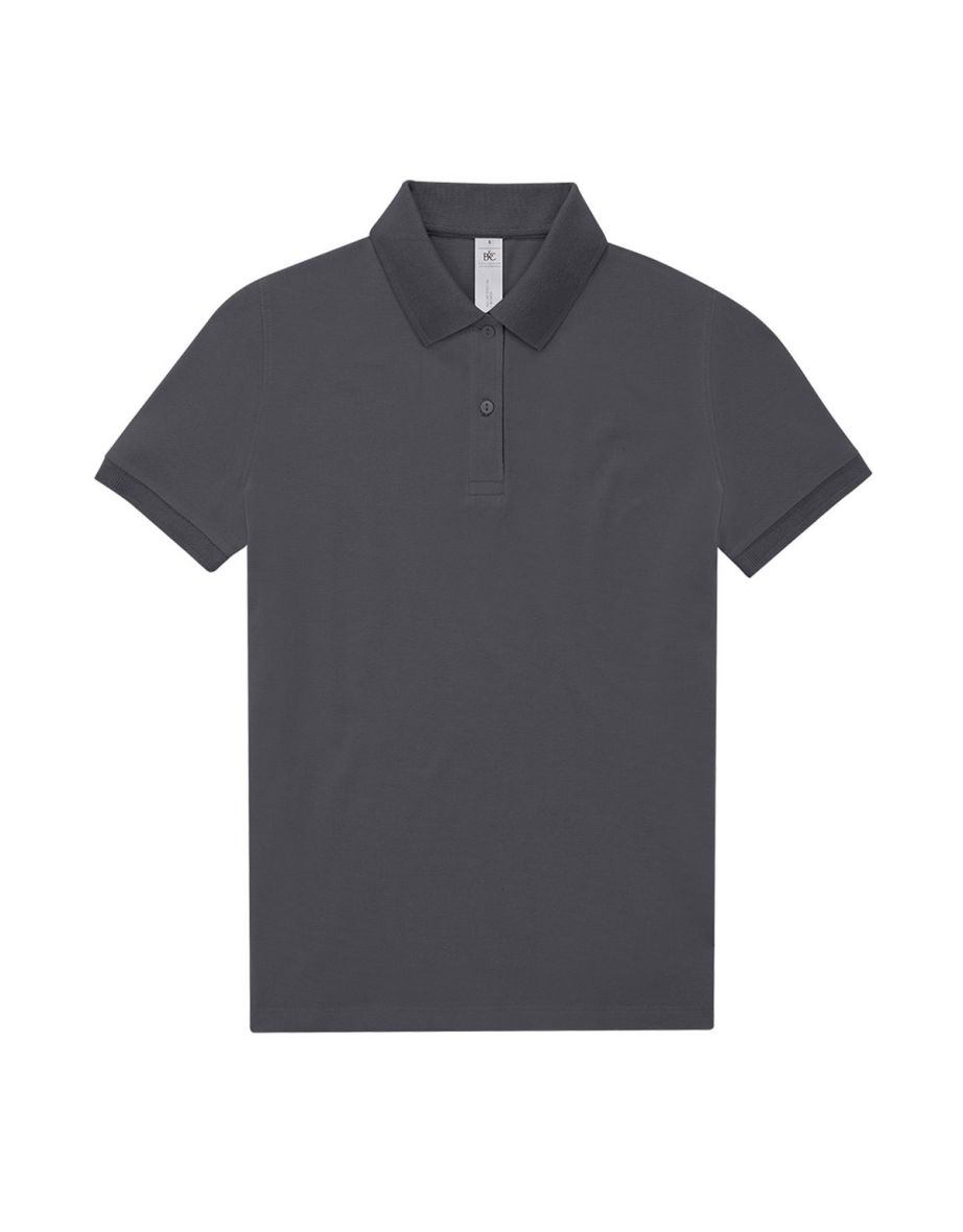 B&C Womens/Ladies My Polo Shirt - Dark Grey