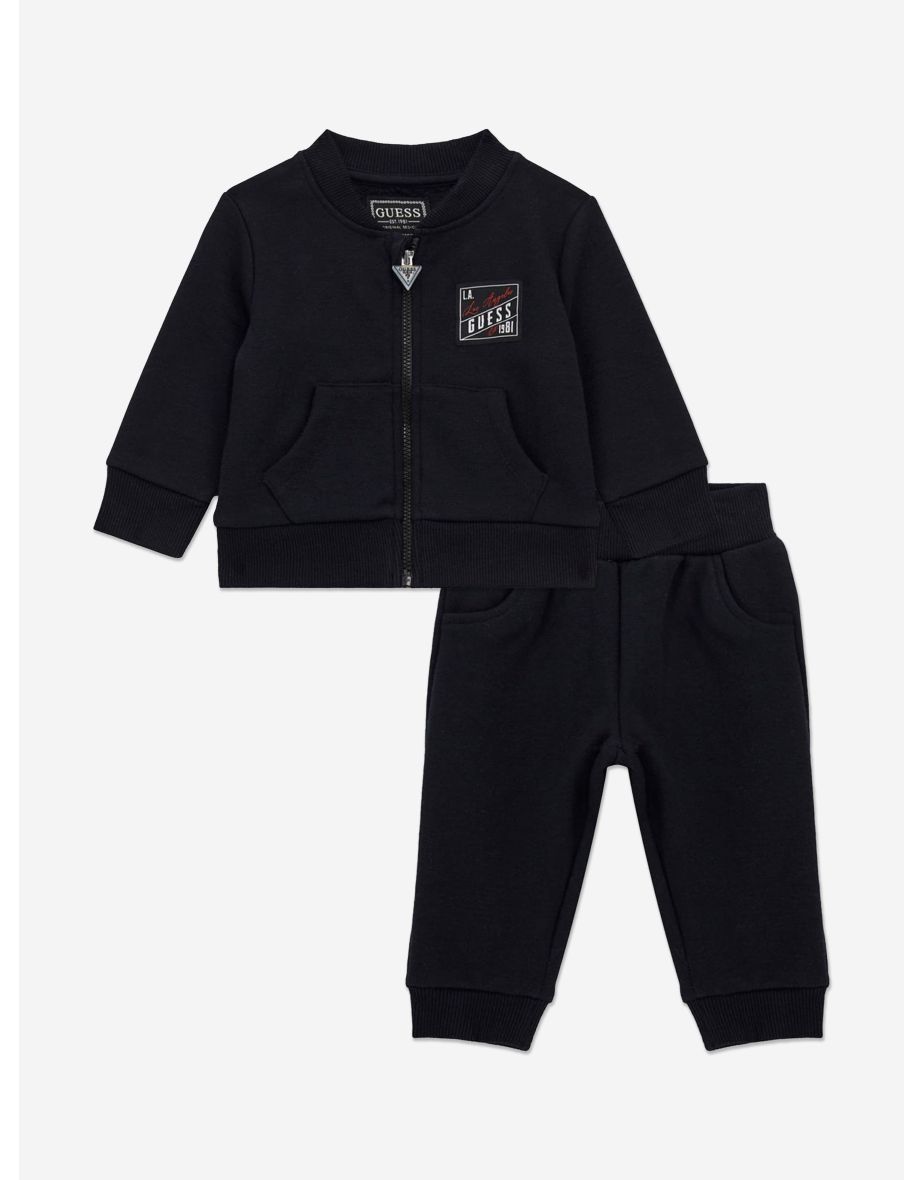 Guess Baby Boys Logo Tracksuit in Blue