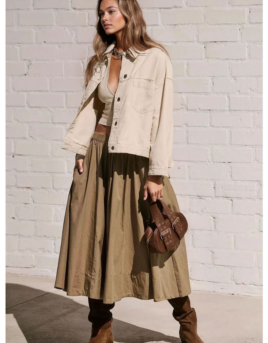 Maxi A-Form Fit Skirt