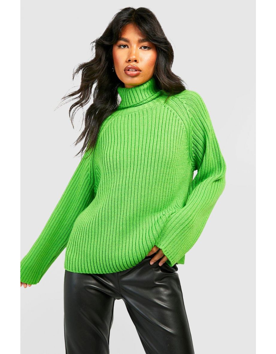 Chunky polo neck jumper best sale