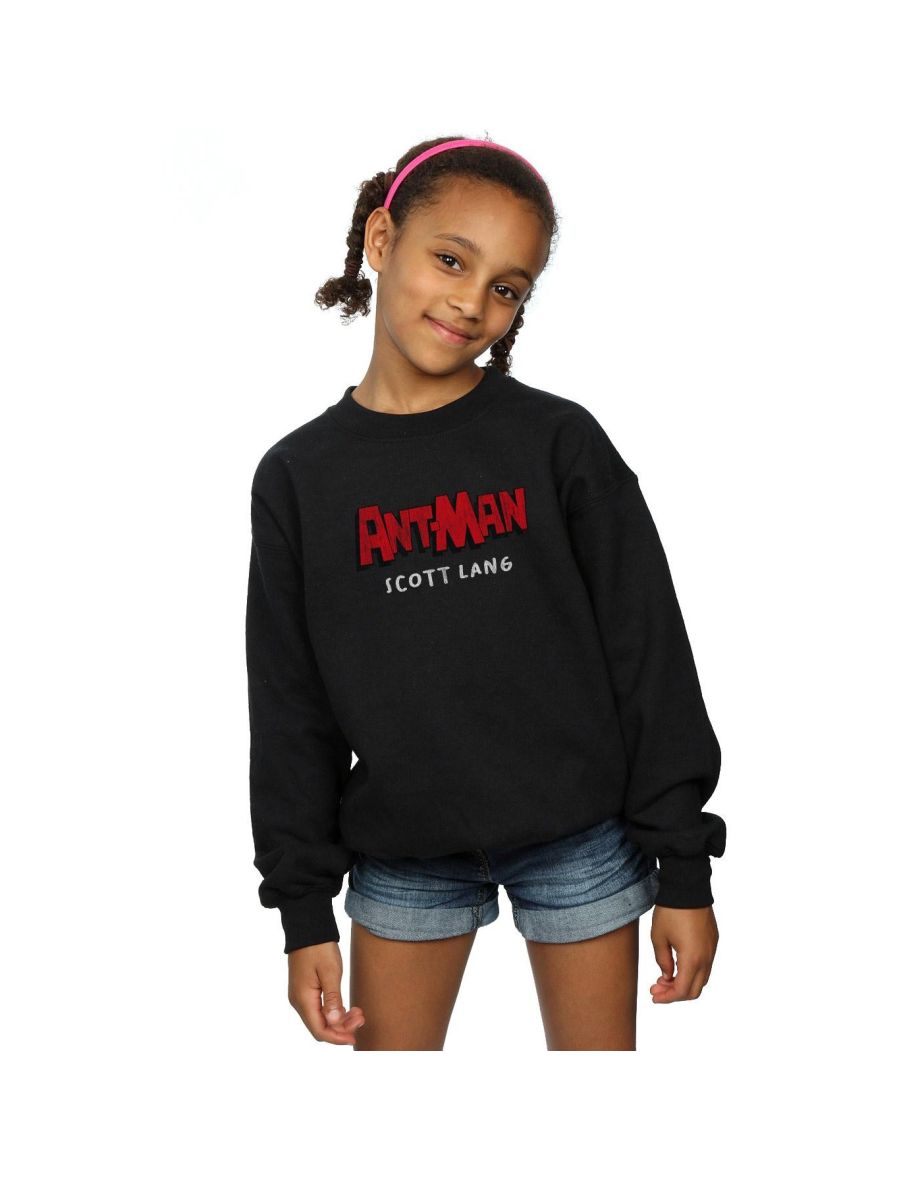 Shop Marvel Girls Ant Man AKA Scott Lang Sweatshirt Black Online in Oman VogaCloset