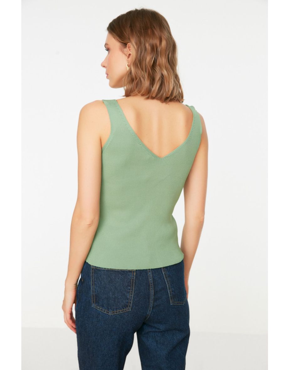 Blouse - Green - Regular fit - 4