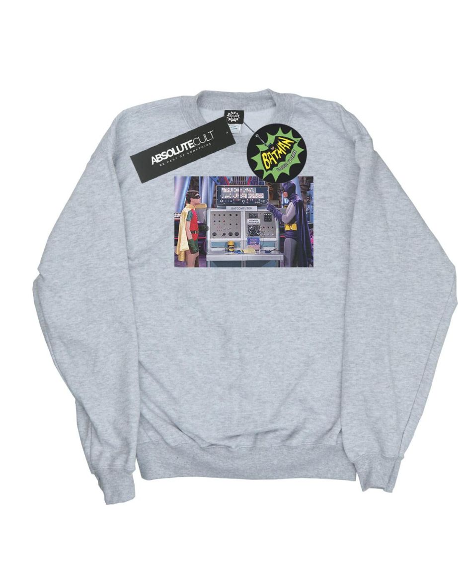 DC Comics Girls Batman TV Series Batcomputer Sweatshirt - 1