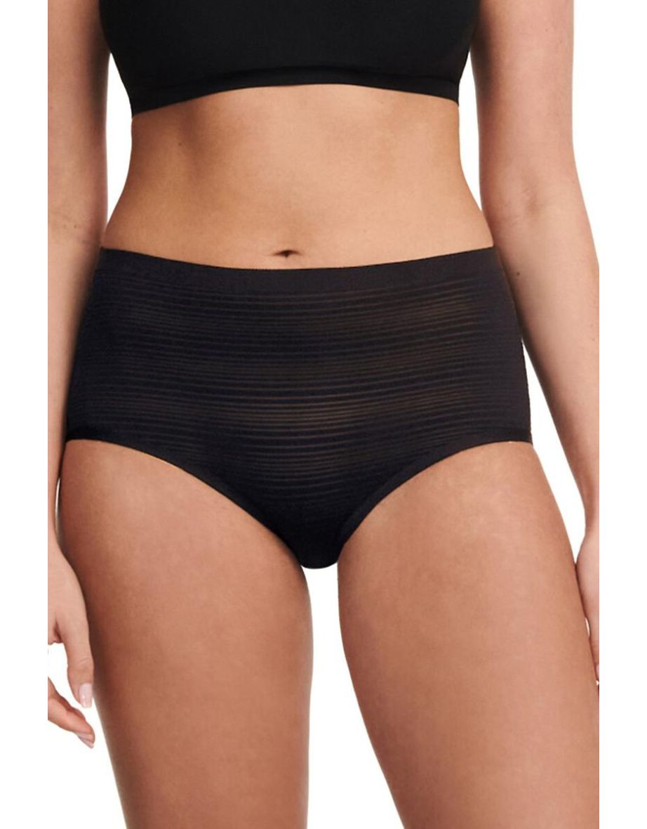 Soft Stretch Stripes Maxi Knickers, One Size Fits All