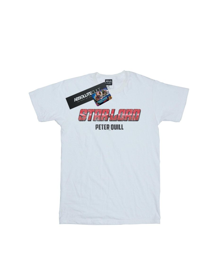 Marvel Boys Star Lord AKA Peter Quill T-Shirt - White - 1