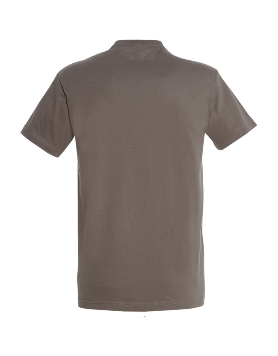 SOLS Mens Imperial Heavyweight Short Sleeve T-Shirt - Zinc - 1