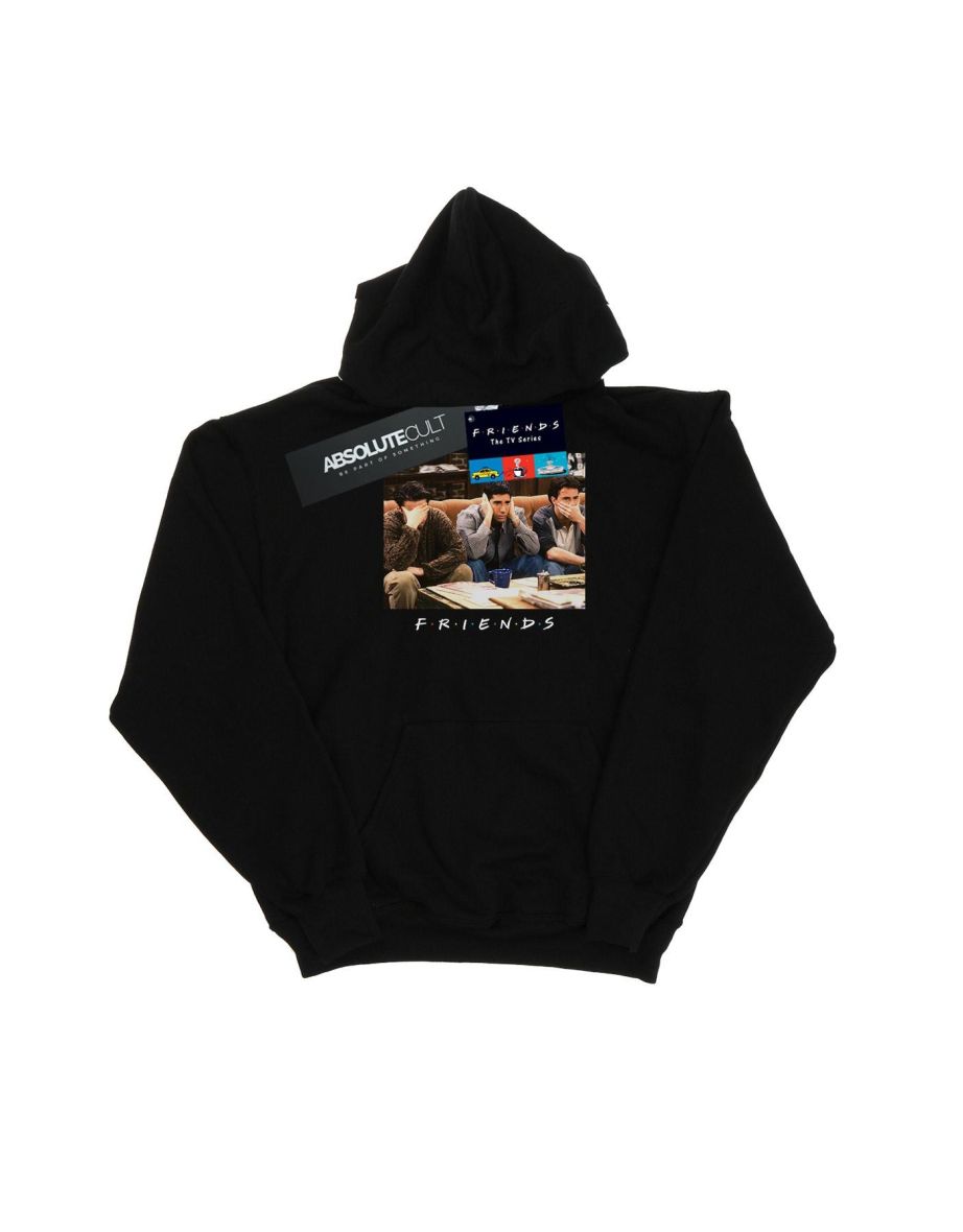 Friends Girls Three Wise Guys Hoodie - Black - 1