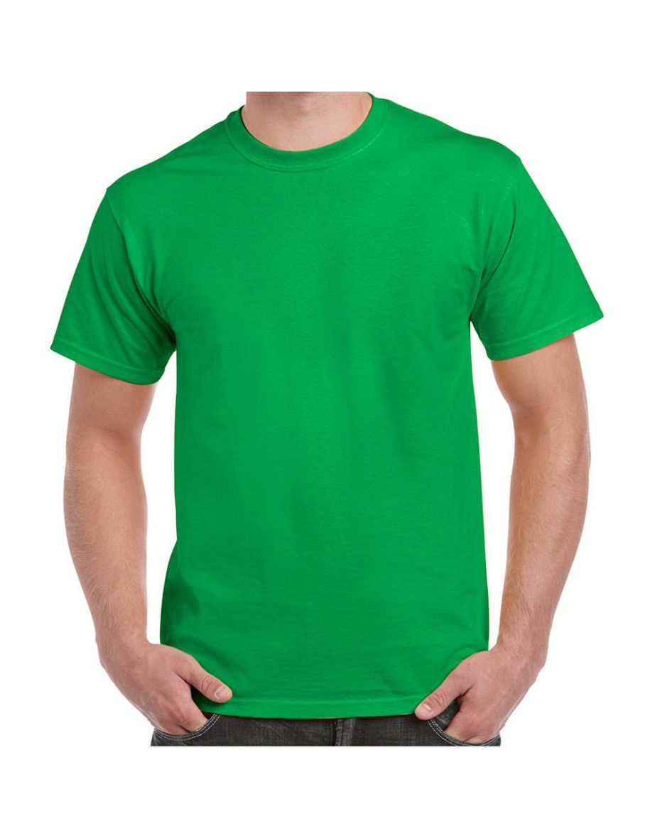 Gildan Mens Heavy Cotton T-Shirt - Irish Green - 2