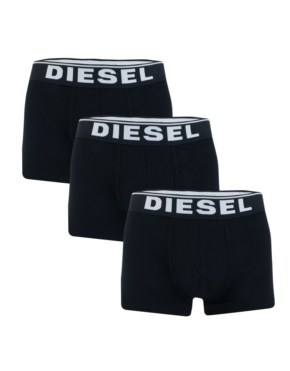 Men's Diesel UMBX-DAMIENT 3 Pack Boxers in Black - 1