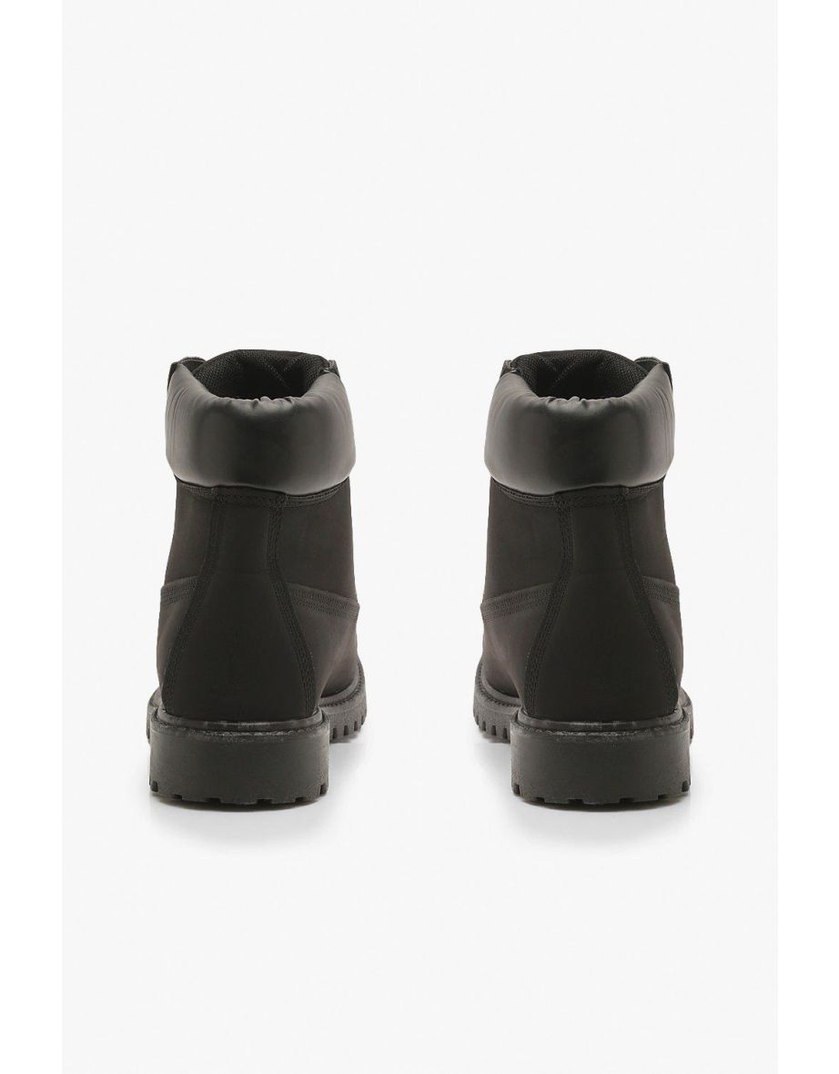 Wide Fit Hiker Boots - black - 3