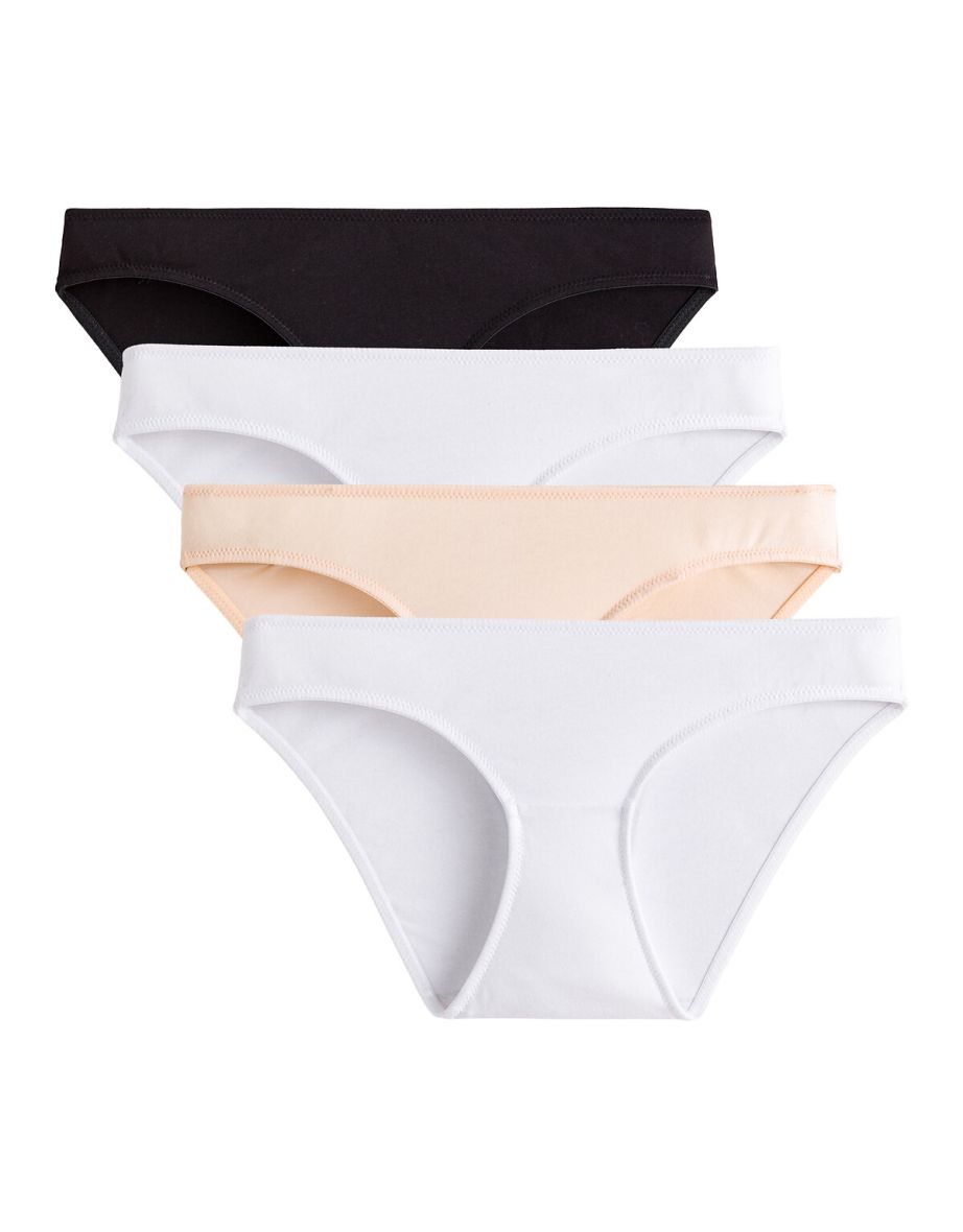 Pack of 4 Maternity Knickers in Cotton