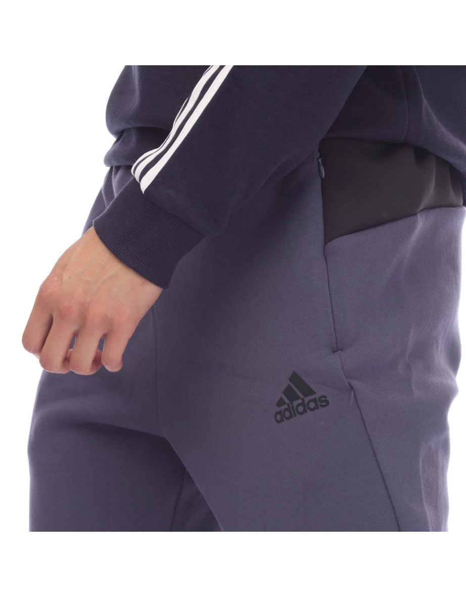 Men's adidas Z.N.E. Tracksuit Bottoms in Blue - 2