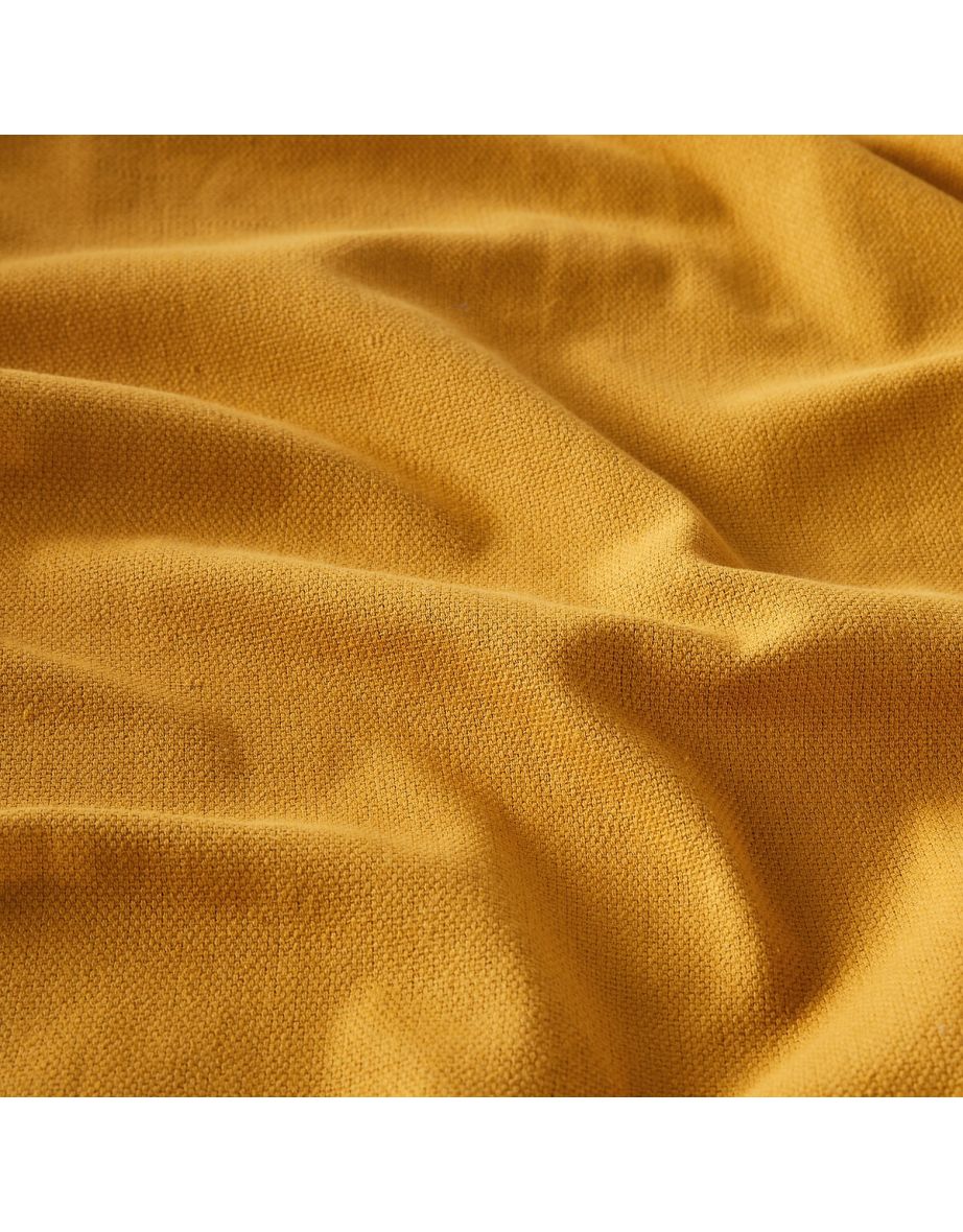 Panama Plain Single Cotton Curtain with Eyelets - 6