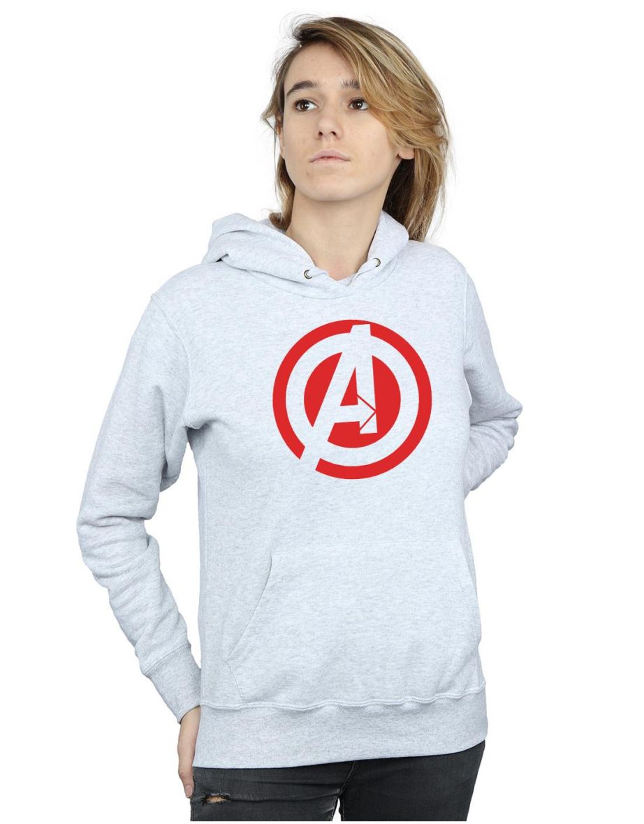 Hot Topic Marvel Avengers Character Pose Logo Hoodie | CoolSprings Galleria