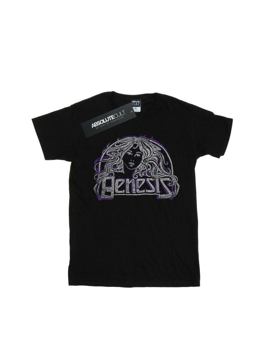 Genesis Mens Nuevo Girl T-Shirt - Black