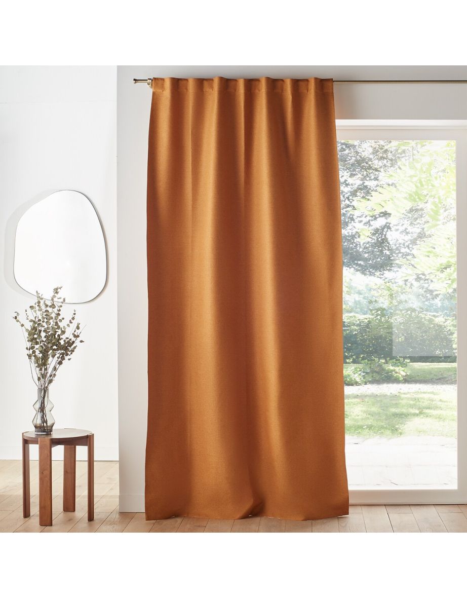 Select Hidden Tab Blackout Curtain