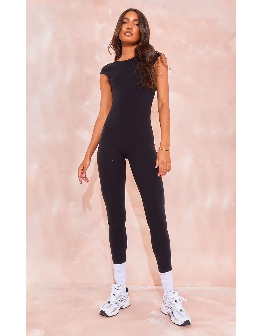 Black Low Back Jumpsuit Authentic