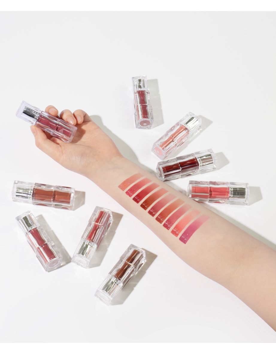 Glossy lip tint-04 Fig Peach - 4