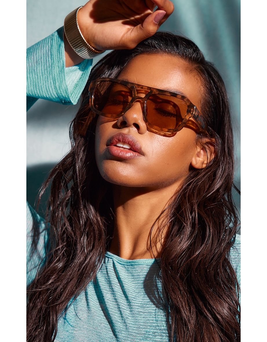 A.KJÆRBEDE Tortoiseshell Aviator Sunglasses