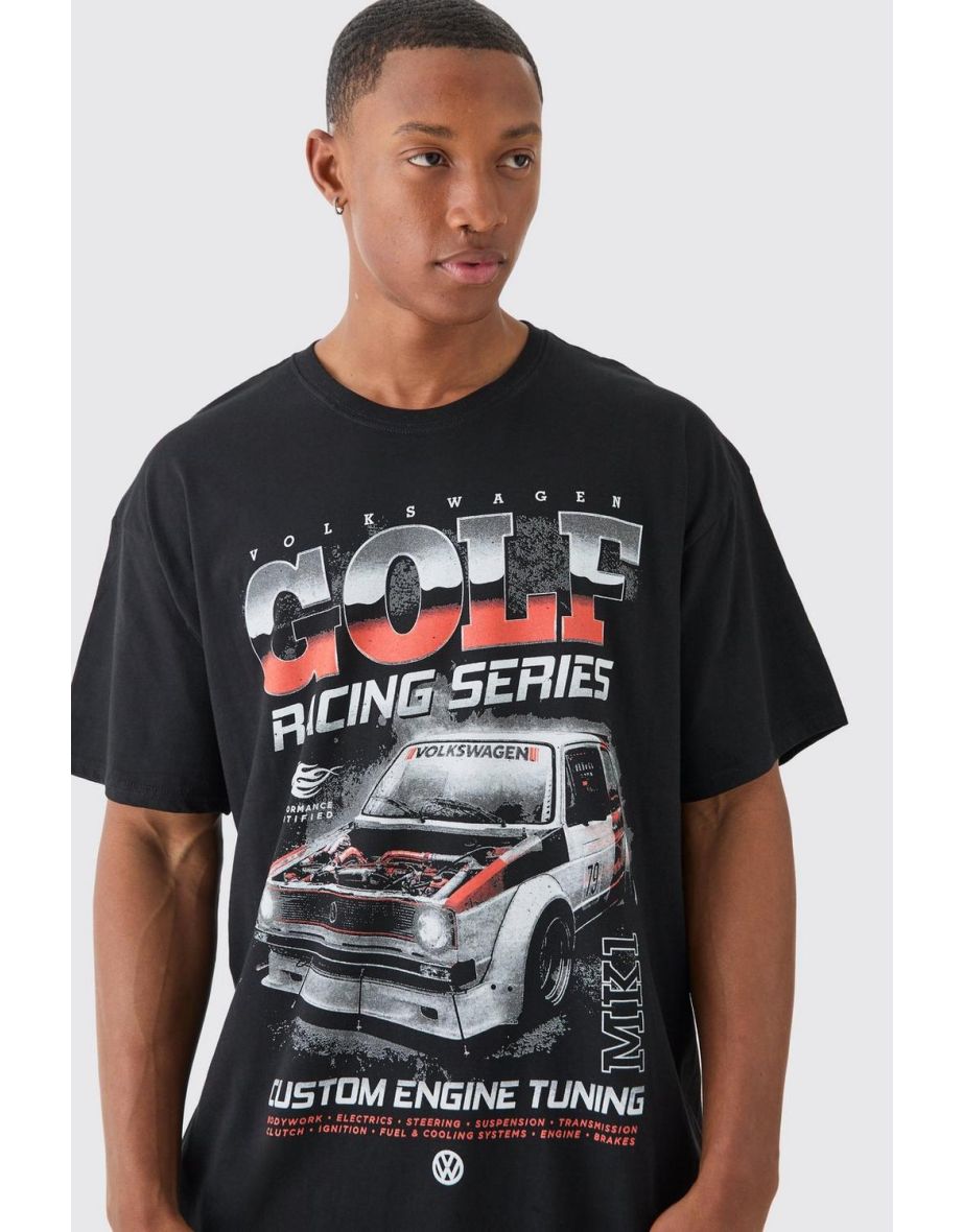 Oversized Golf GTI License T-shirt - black - 2