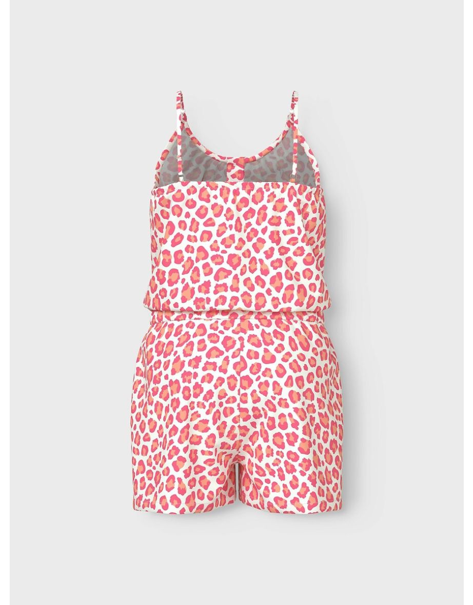 Leopard Print Playsuit - 3