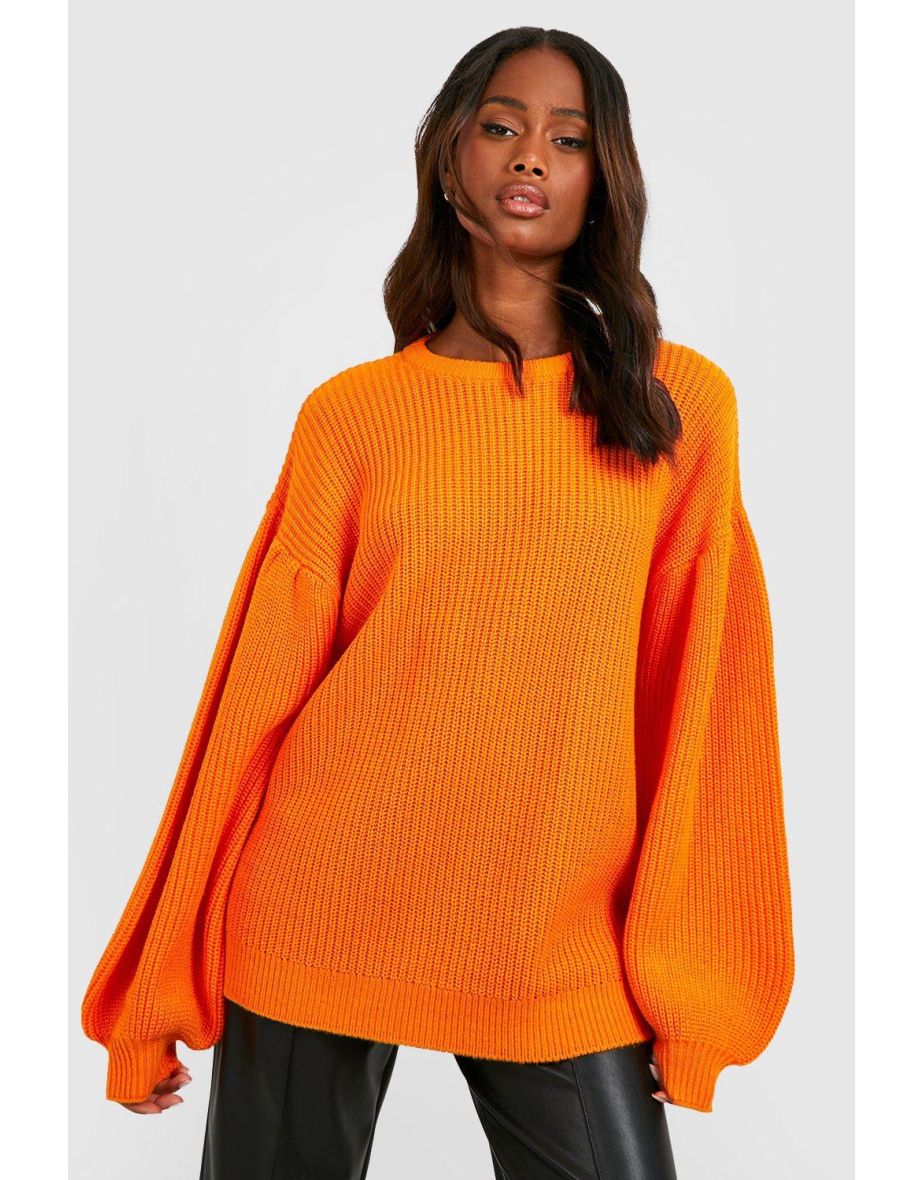 Balloon sleeve jumpers best sale