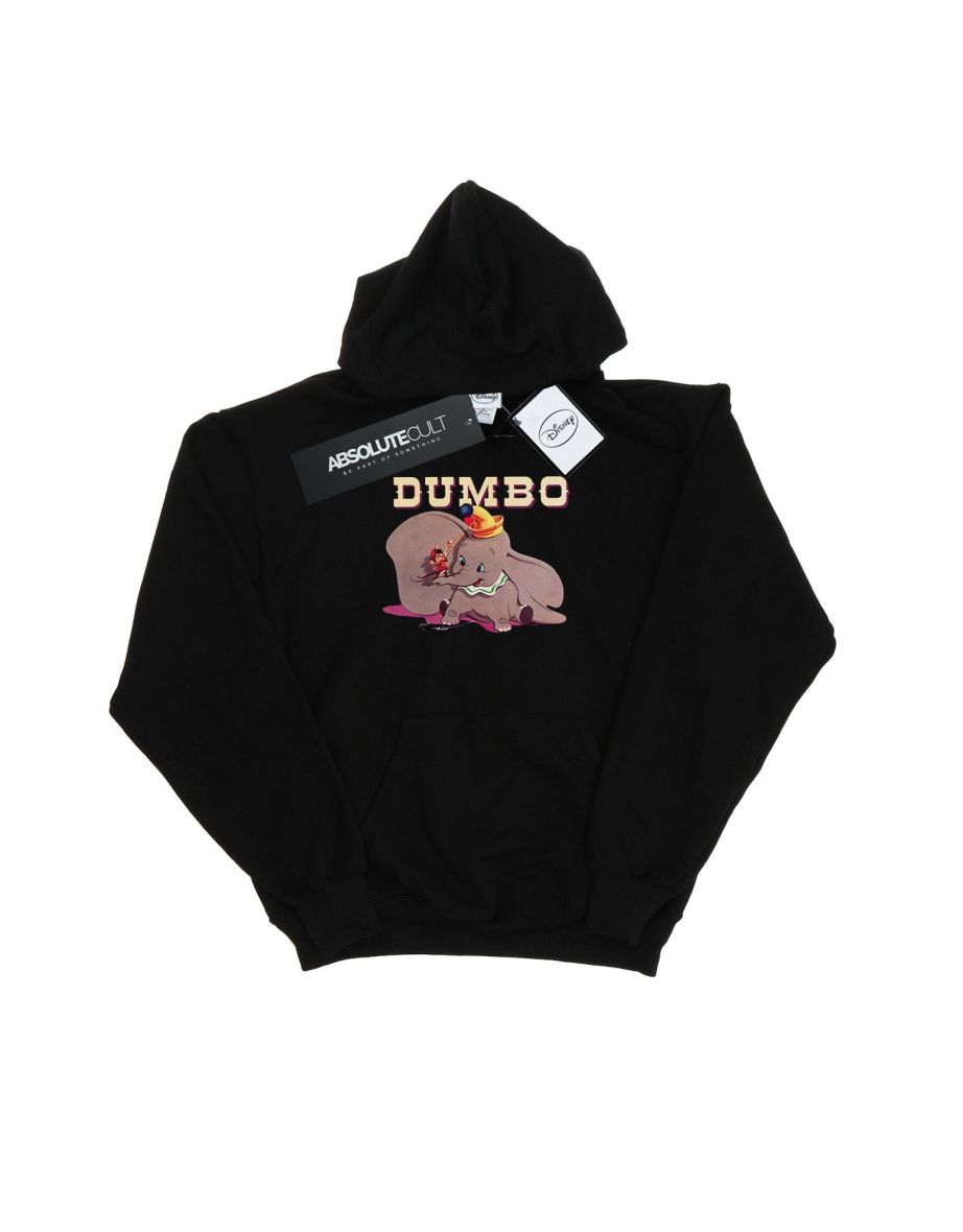 Disney Girls Dumbo Timothy´s Trombone Hoodie - Black